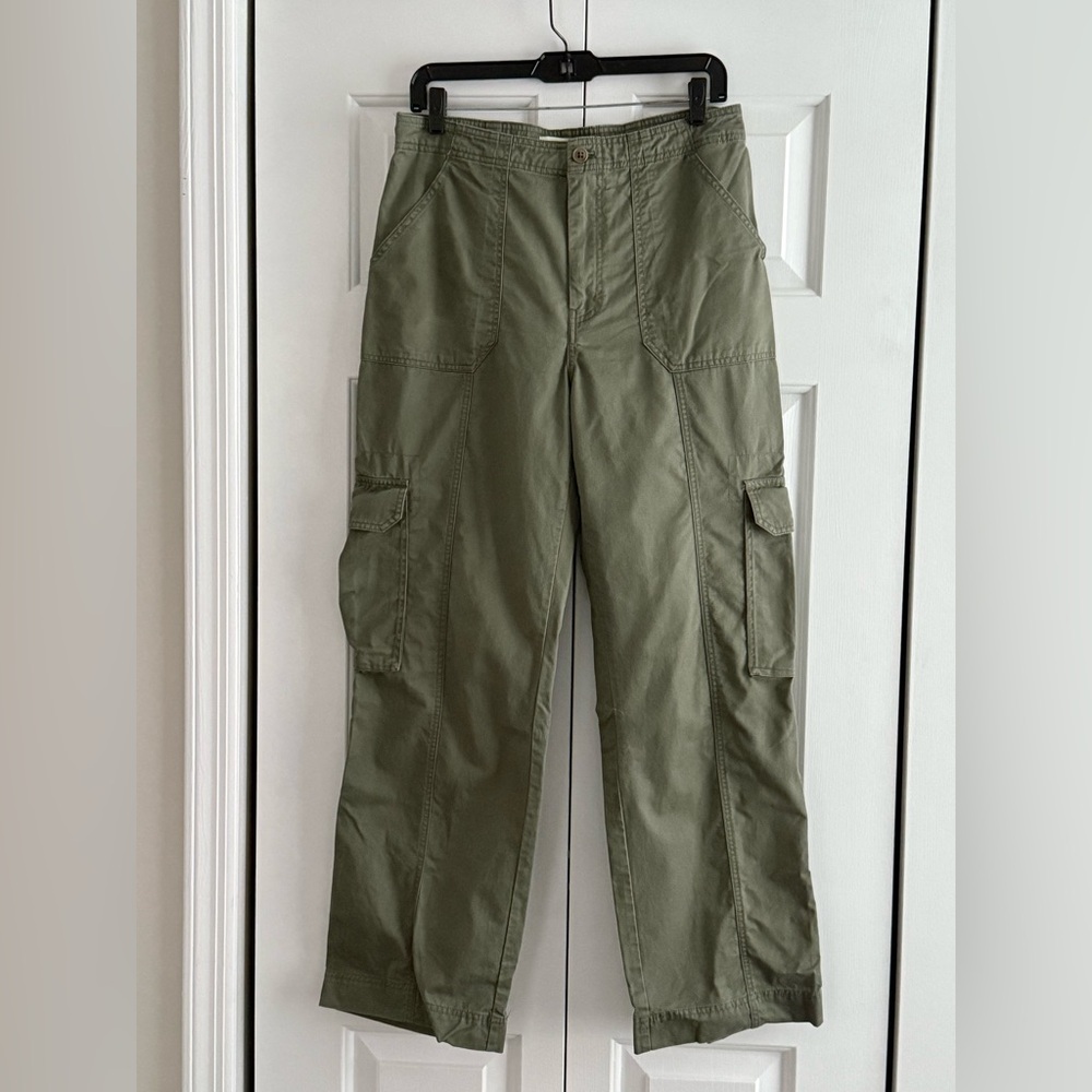 Abercrombie & Fitch Women’s Green Cargo Pants - Picture 3 of 5